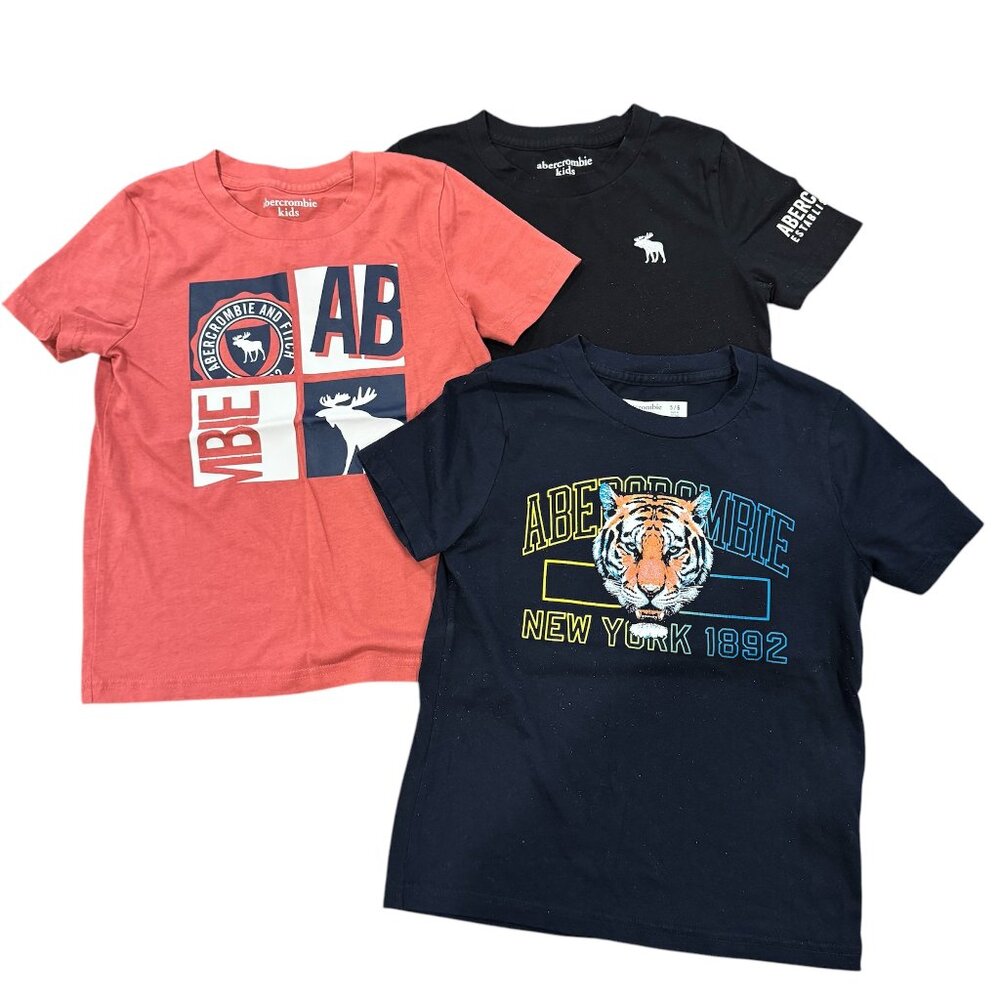 Bundle -  3 Ambercrombie Kids T-Shirts (Size 5/6)
